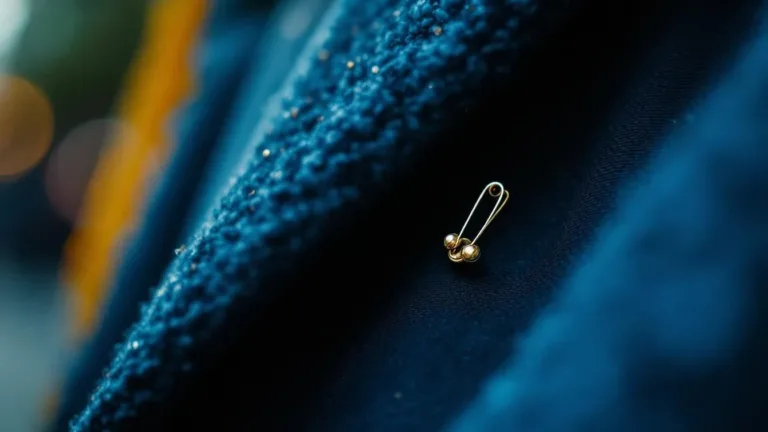 De ‘veiligheidsspeld-methode’: Waarom je altijd een speld aan de binnenkant van je jas moet dragen