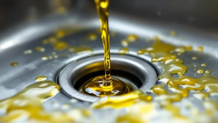 Handige tip voor de gootsteen: giet een beetje olijfolie in de afvoer voordat je op vakantie gaat.