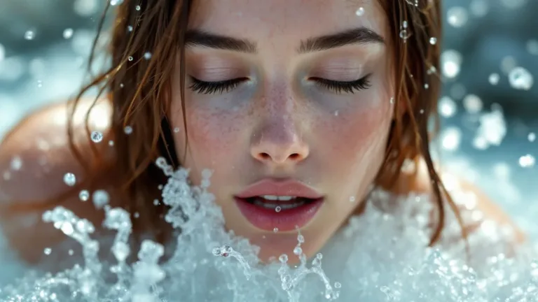 De ‘ijswater’ methode: waarom modellen hun gezicht elke ochtend onderdompelen