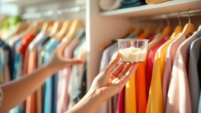 De ‘rijst-methode’: Waarom je direct een kopje rijst in je kledingkast moet zetten