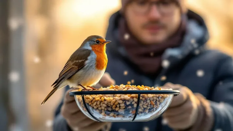 De ‘roodborstjes-magneet’: dít moet je in je tuin plaatsen om vogels de winter door te helpen