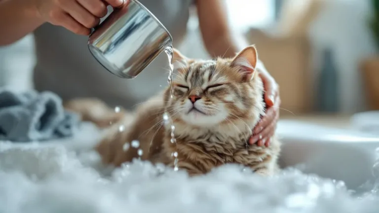 De ‘water-methode’: een expert-tip om je kat te wassen zonder dat er een nagel aan te pas komt