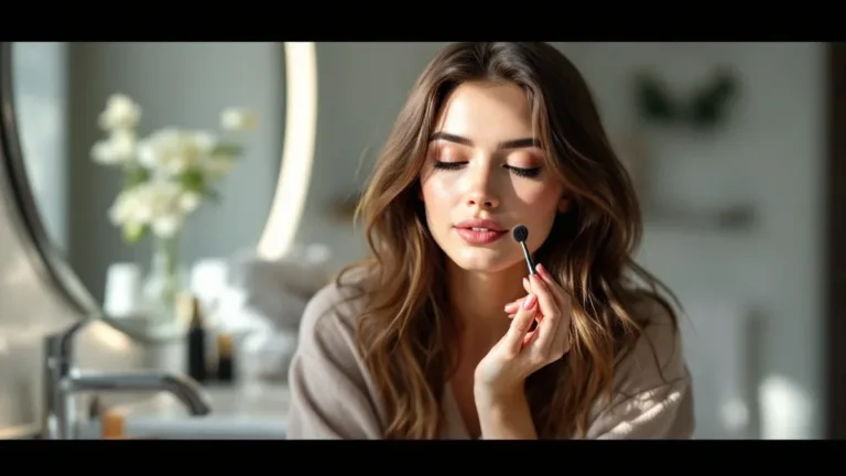 Deze make-up look is ideaal voor bruin haar en bestaat uit slechts 7 eenvoudige stappen