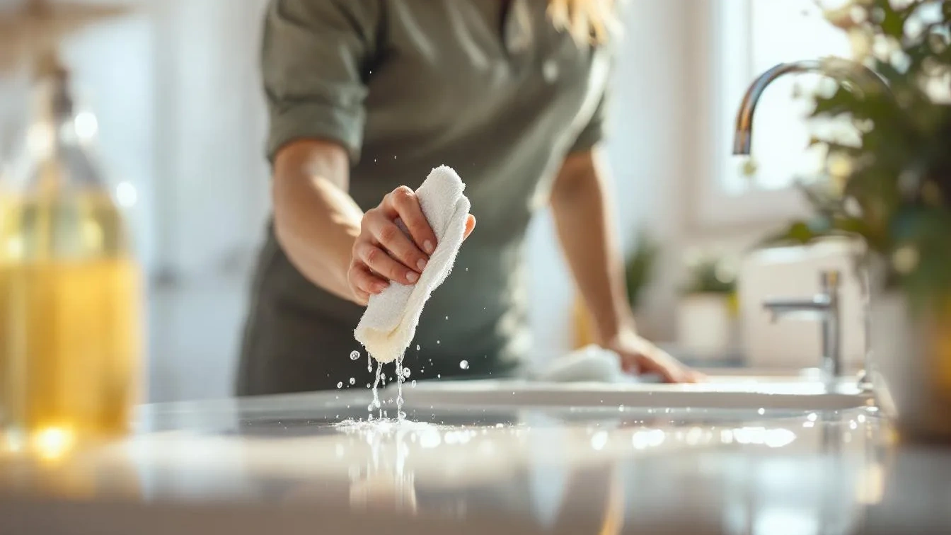 Een schoonmaakexpert onthult: zo blijft je badkamer wekenlang fris zonder één druppel bleek
