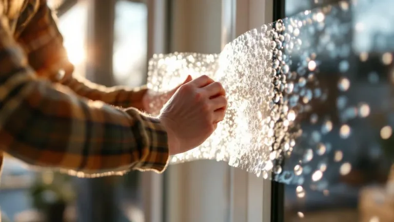 Gooi noppenfolie niet weg: de slimme methode om je ramen in de winter gratis te isoleren