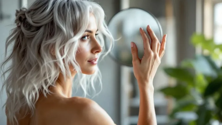 Ik stopte met haarverf: de verrassende methode voor stralend zilver in plaats van dof grijs