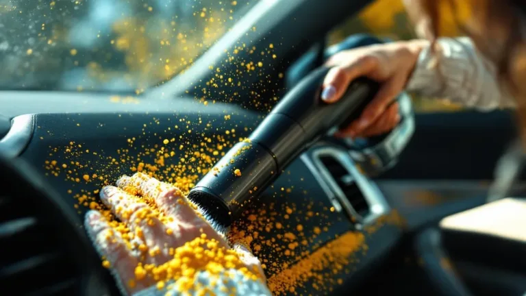 Vergeet dure autoshampoos: dit is het ideale moment om pollen uit je auto-interieur te weren